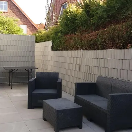 Nyaraló Grietje Ii Blaues Haus Rechts Wittmund